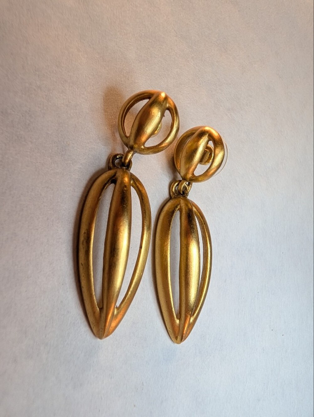 Anne Klein Gold Drop Openwork Dangle Earrings - Women Jewelry